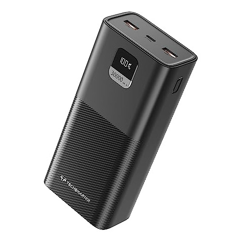Techsmarter 30000mah 65w Laptop Power Bank With Samsung Supe