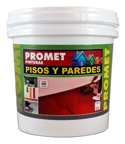 Pintura Pisos Y Paredes 1 Litro Varios Colores Promet