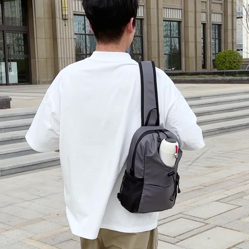 Mochila Bandolera Con MĂșltiples Bolsillos, Impermeable, Bols