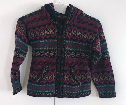 Sweater De Lana Con Guardas - Nena - Leer Descripcion