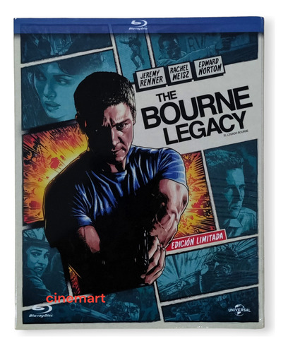 El Legado Bourne Jeremy Renner Edicion Limitada Bluray
