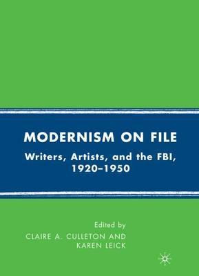 Libro Modernism On File - Claire A. Culleton