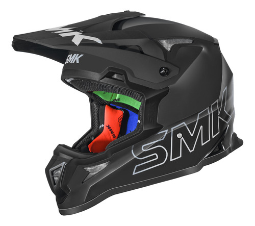 Casco Moto Cross Smk Allterra Off-road Mx