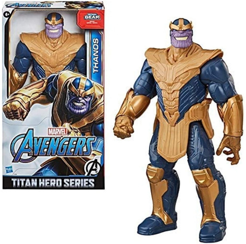 Brinquedo Thanos 30 Cm Boneco Vingadores Marvel Hasbro