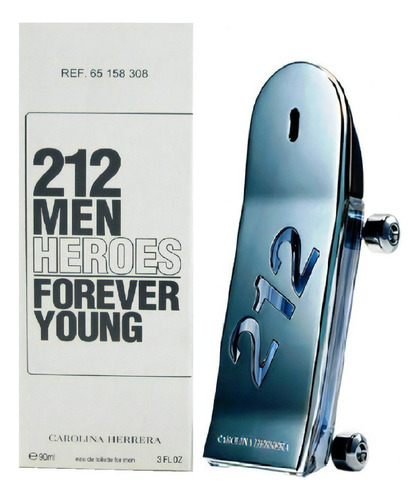 Eau Toilette Carolina Herrera 212 Heroes 90ml para homens