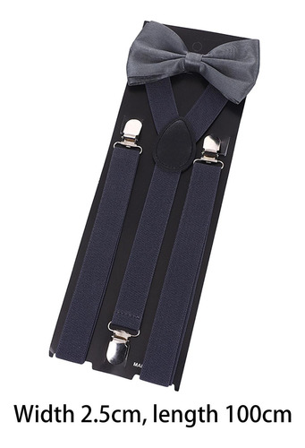 Tirantes Para Hombre Con Pajarita Tirantes Ajustables