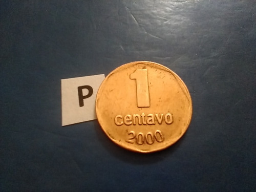 Moneda En Unión Y Libertad 1 Centavo 2000 Cbio.del Milenio 