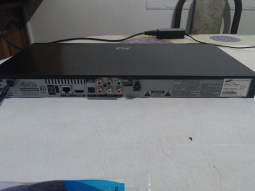 Reproductor Blue-ray Samsung Bd 6500 C/ctrl Rem Funcionando Negro (Usado)