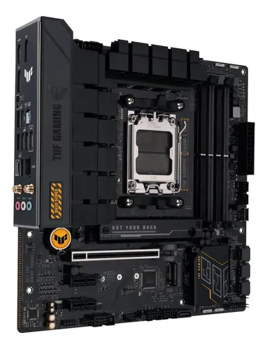 Placa Mae Asus Tuf Gaming B650m-e Wifi Ddr5 Amd Am5 M-atx Preto