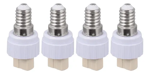 Adaptador De Bombilla E14 A G9, Soporte De Lámpara, Cerámica