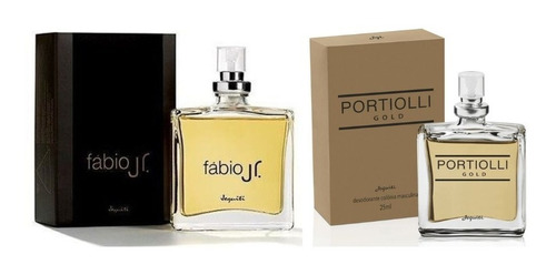 Kit Colônia Portiolli Gold + Fábio Jr 25ml - Jequiti