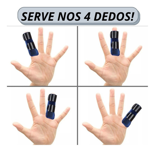 Tala Para Dedo Em Gatilho E Martelo Deformidades E Lesões Preto