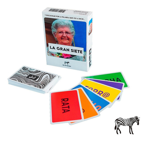 Juego De Mesa Cartas La Gran Siete Risas Casafight 1460