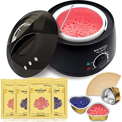 Waxing Kit For Women Men,  Wax Warmer For Removal With ...