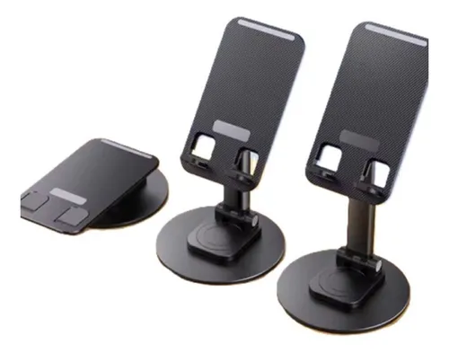 Soporte Base Celular Escritorio Giratorio Ajustable