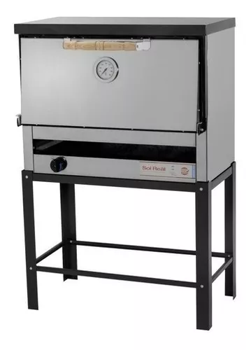 reinado talento Injusto Horno Pizzero 12 Moldes Gauchito Acero Inox Sol Real Cc