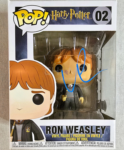 Funko Pop! Firmado Rupert Grint Ron Harry Potter Autografo (Usado)
