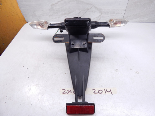 Portaplaca Salpicadera Kawasaki Zx6r 636 13-18 Direccionales (Usado)
