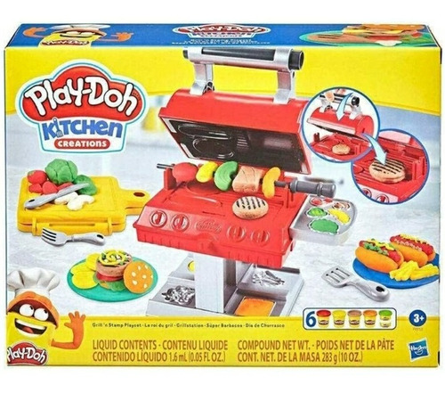 Play-doh Kitchen Creations Grill 'n Stamp Playset