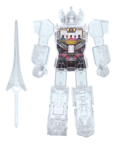 Boneco De Ação Super7 Power Rangers Super Cyborg Megazord