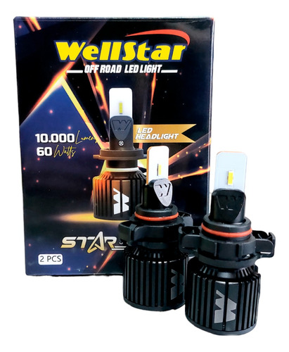 Luces Led Wellstar Star2 60w 10.000lm H4