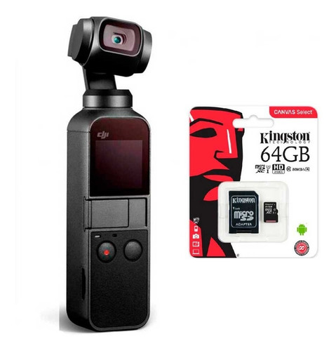 Dji Cámara Osmo Pocket + Tarjeta De Mem. Kingston 64gb