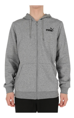 Polerón Puma Essentials Hombre Medium Grey Heather