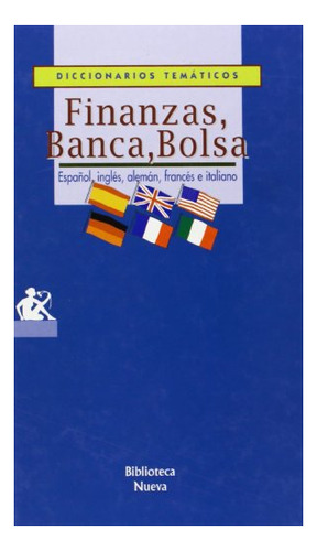 Libro Finanzas Banca Bolsa Diccionario De Aa Vv