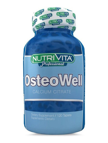 Osteowell Nutrivita X 120 Tabs - Unidad a $617