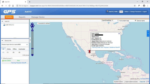 Gps Tracker Localizador Plataforma Dyegoo Licencia 1 Año (Usado)