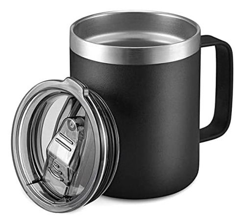 Aloufea Taza De Café Aislada De Acero Inoxidable De 12 Oz Co