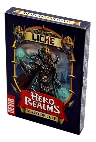 Hero Realms Expansión Mazo De Jefe Liche
