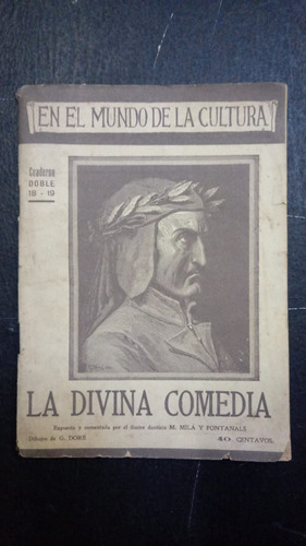 La Divina Comedia- Milá Y Fontanals- Gustave Dore