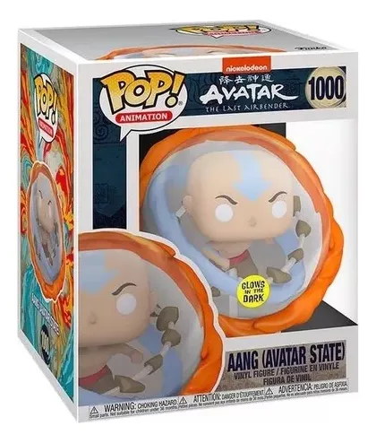 Funko Pop Nickelodeon Avatar Aang 1000 Special Edition M4e