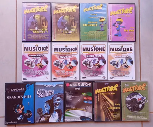 Musioke Karaoke Dvd Original - Leia | Parcelamento sem juros