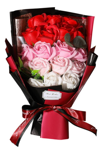Soop Rose Rose Artificial Flor Flor Arranjos De Vermelho