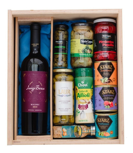 Pack Luigi Bosca Gourmet Olivas - Regalos  Personalizados