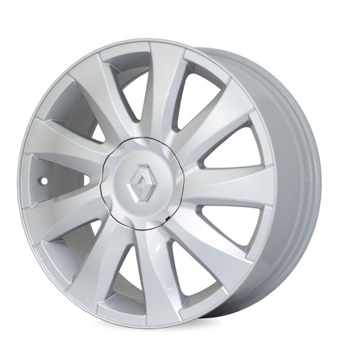 Rodas 17 Megane Grand Tour 4x100 Renault Clio Sandero Cor Prata