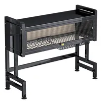 Comprar Escorredor De Pratos Aço Cozinha Suspensa Louça L95cm Preto