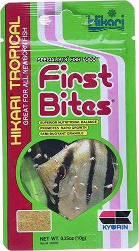 Hikari First Bites Alimento Para Peces Bebe Alevines 10g