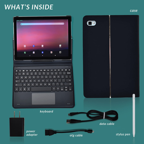 Tableta Android De 10.1 Pulgadas Con Pantalla Full Hd Y Gran