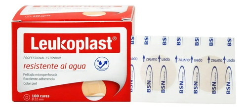 Paquete De Curitas Redondos Protec Leukoplast Medical Tape