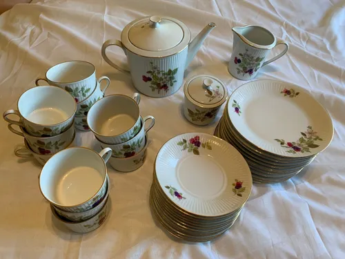 Juego de porcelana verbano mercadolibre sale