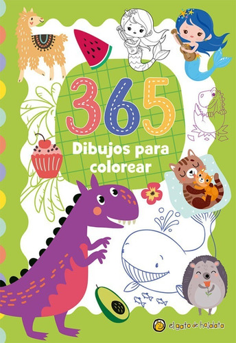 365 Dibujos Para Colorear - El Gato De Hojalata