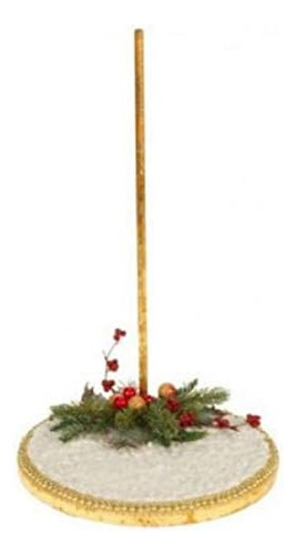 Stand For Small Fairies With Snow And Holly Accent 51-8...