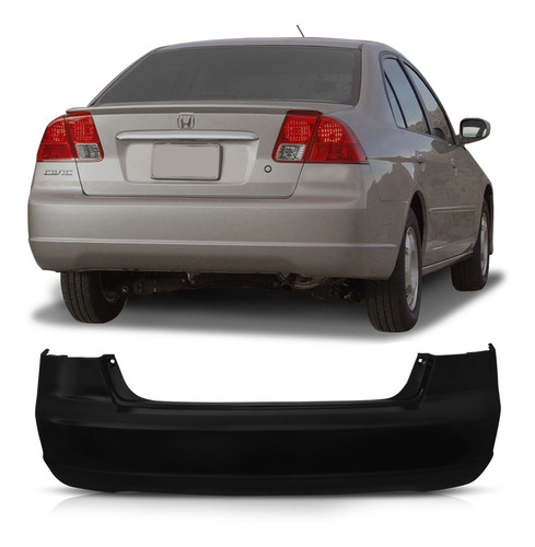 Envolvente Traseiro Honda Civic 2001 2002 2003