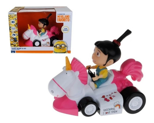 Kart Bump&go Agnes Con Sonidos Minions