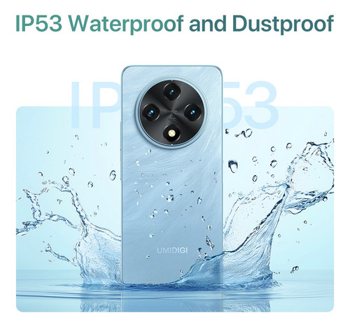 Smartphone Umidigi G100 Android 14, Nfc 6000 Mah, 6,9 Pulgadas, 120 Hz, Cuidado De Los Ojos, Unisoc T615, 6 Gb De Ram, 128 Gb De Rom, Cámara De 50 Mp,