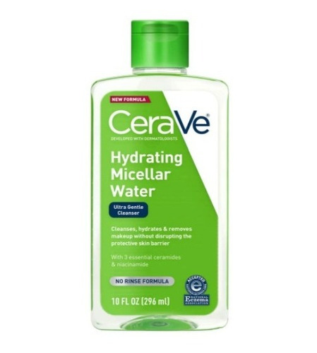 Cerave Limpiador Facial Hidratante Y Desmaquillador De Ojos 