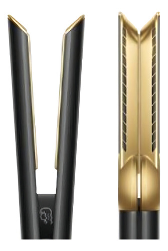 Dyson Chapinha - Alisador Dyson Airstrait Onyx Preto/dourado